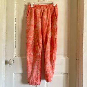 XS Outdoor Voices tie dye sweatpant joggers